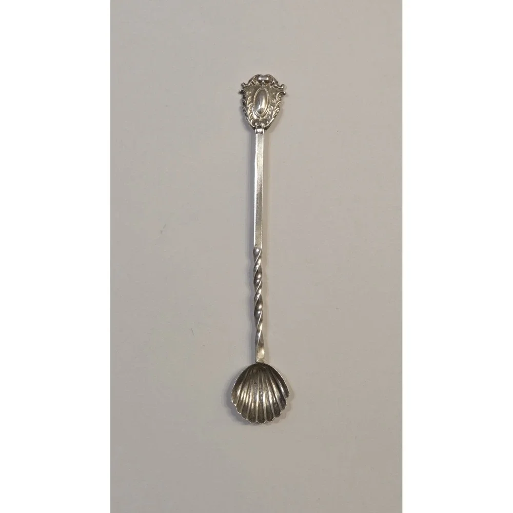 Vintage Sterling‎ Silver Salt / Sugar Spoon Victorian